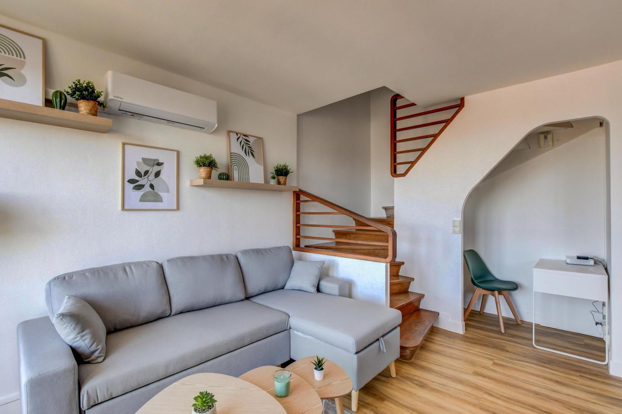 Sunset Duplex - Grand-Rond, Jardin Des Plantes, Centre-Ville, 2 Bdrs 60M2, Ac, Free Public Car Park 200M Away, Netflix - T3 60M2 Avec Clim, Parking Public Gratuit A 200M Toulouse Exteriör bild