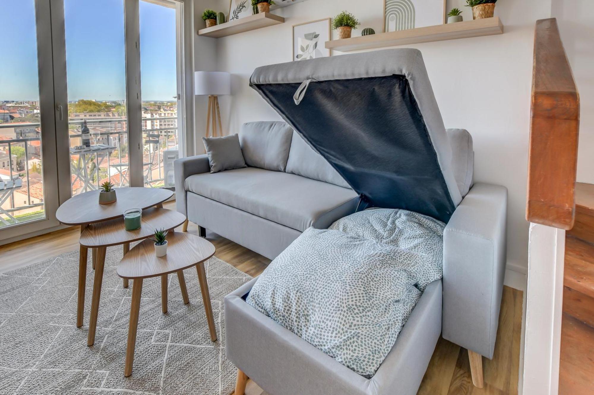 Sunset Duplex - Grand-Rond, Jardin Des Plantes, Centre-Ville, 2 Bdrs 60M2, Ac, Free Public Car Park 200M Away, Netflix - T3 60M2 Avec Clim, Parking Public Gratuit A 200M Toulouse Exteriör bild