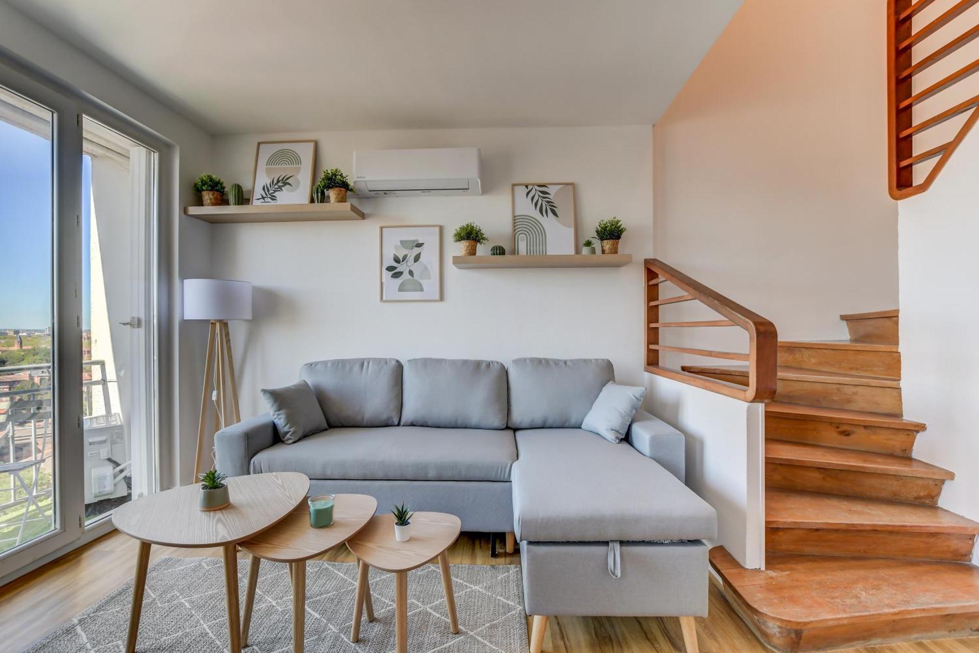 Sunset Duplex - Grand-Rond, Jardin Des Plantes, Centre-Ville, 2 Bdrs 60M2, Ac, Free Public Car Park 200M Away, Netflix - T3 60M2 Avec Clim, Parking Public Gratuit A 200M Toulouse Exteriör bild